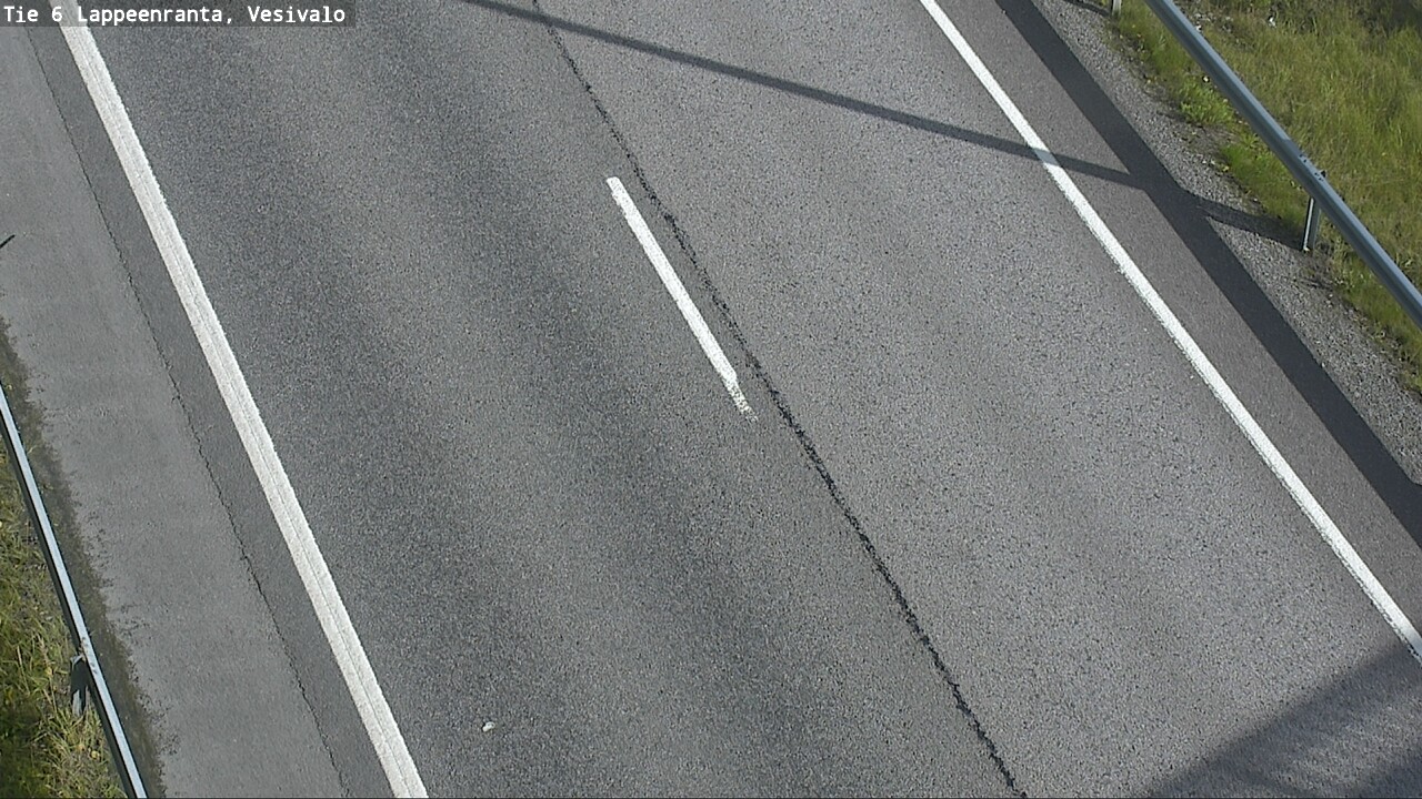 Weather Camera Image Road 6 Lappeenranta, Vesivalo, Lappeenranta, Etelä-Karjala
