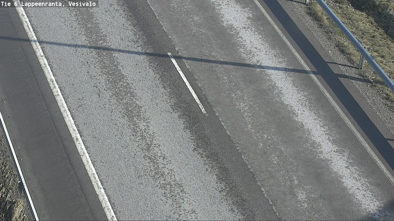 Weather Camera Image Road 6 Lappeenranta, Vesivalo, Lappeenranta, Etelä-Karjala