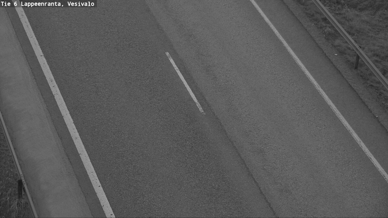Weather Camera Image Road 6 Lappeenranta, Vesivalo, Lappeenranta, Etelä-Karjala
