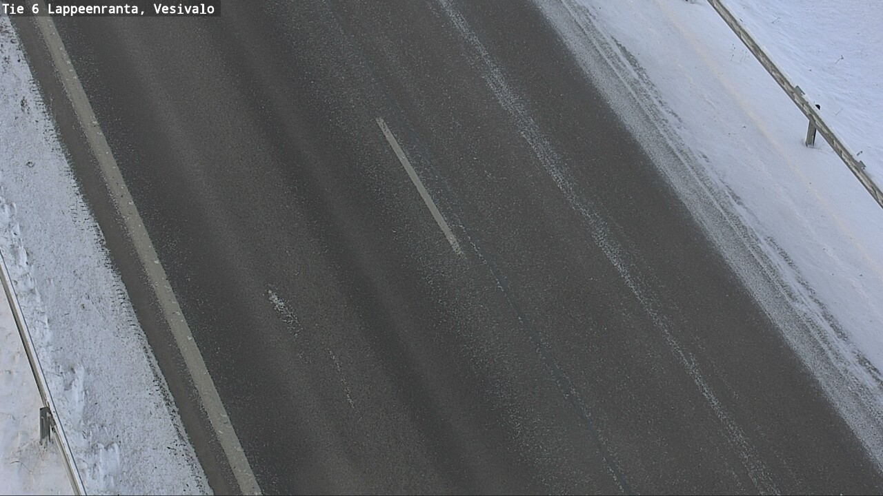 Weather Camera Image Road 6 Lappeenranta, Vesivalo, Lappeenranta, Etelä-Karjala
