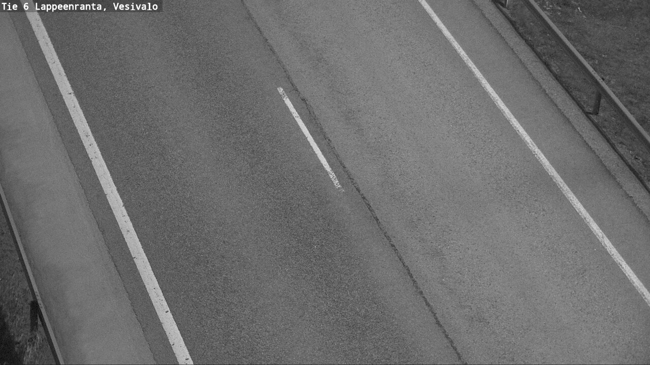 Weather Camera Image Road 6 Lappeenranta, Vesivalo, Lappeenranta, Etelä-Karjala