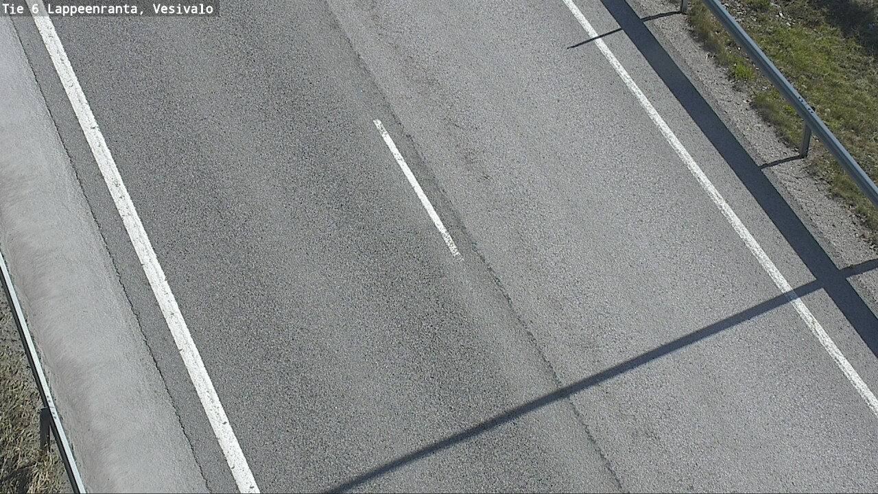Weather Camera Image Road 6 Lappeenranta, Vesivalo, Lappeenranta, Etelä-Karjala