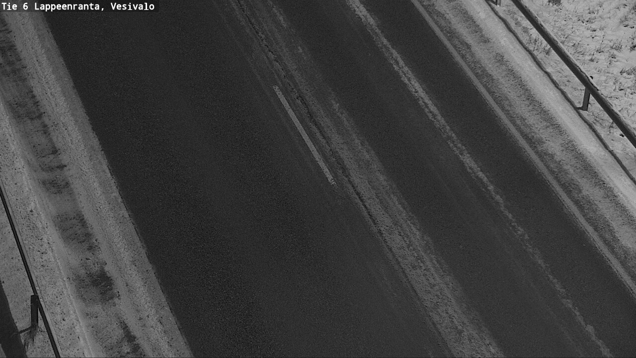 Weather Camera Image Road 6 Lappeenranta, Vesivalo, Lappeenranta, Etelä-Karjala