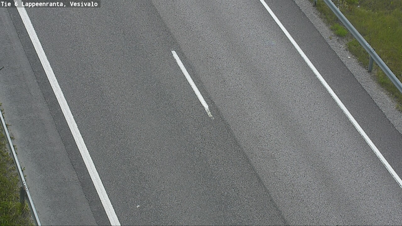 Weather Camera Image Road 6 Lappeenranta, Vesivalo, Lappeenranta, Etelä-Karjala