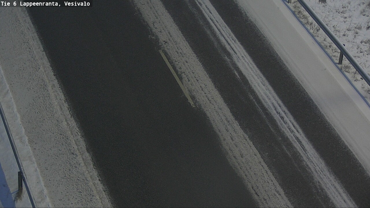 Weather Camera Image Road 6 Lappeenranta, Vesivalo, Lappeenranta, Etelä-Karjala
