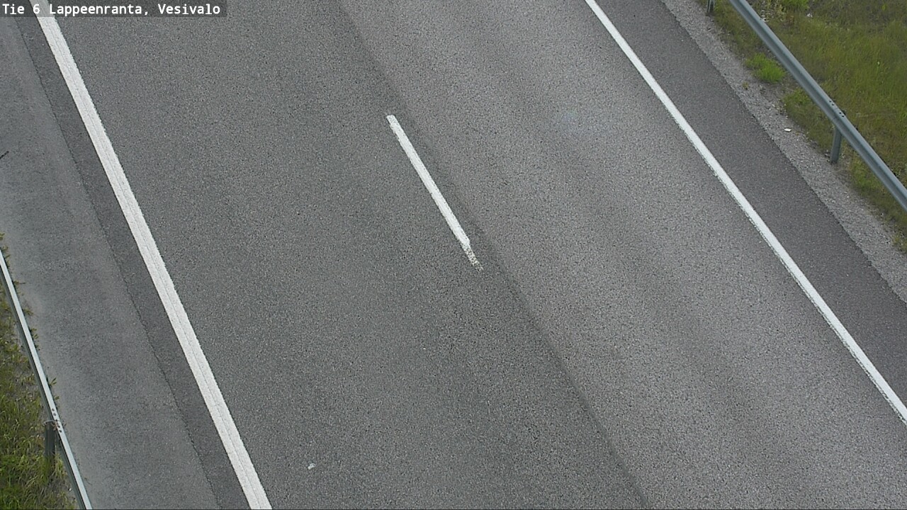 Weather Camera Image Road 6 Lappeenranta, Vesivalo, Lappeenranta, Etelä-Karjala