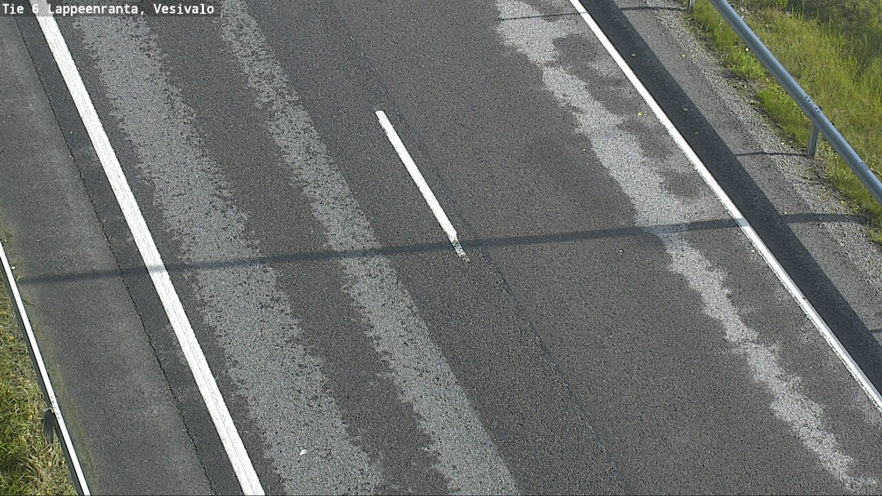 Weather Camera Image Road 6 Lappeenranta, Vesivalo, Lappeenranta, Etelä-Karjala