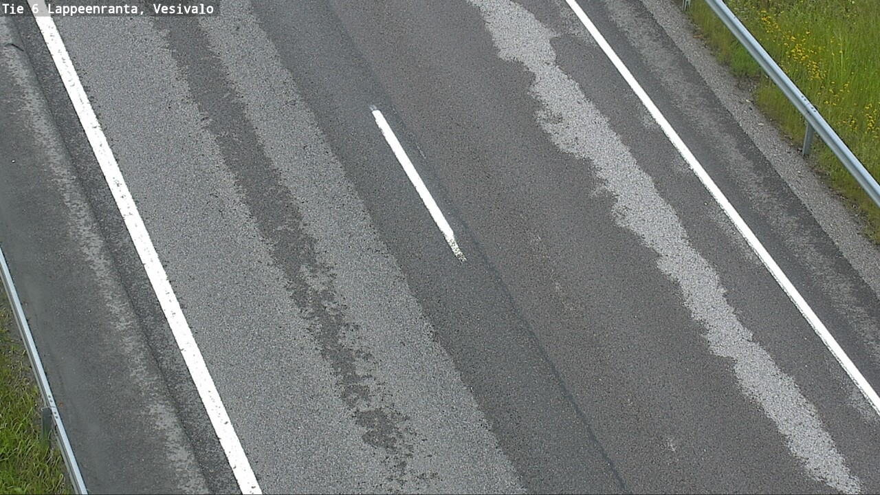 Weather Camera Image Road 6 Lappeenranta, Vesivalo, Lappeenranta, Etelä-Karjala
