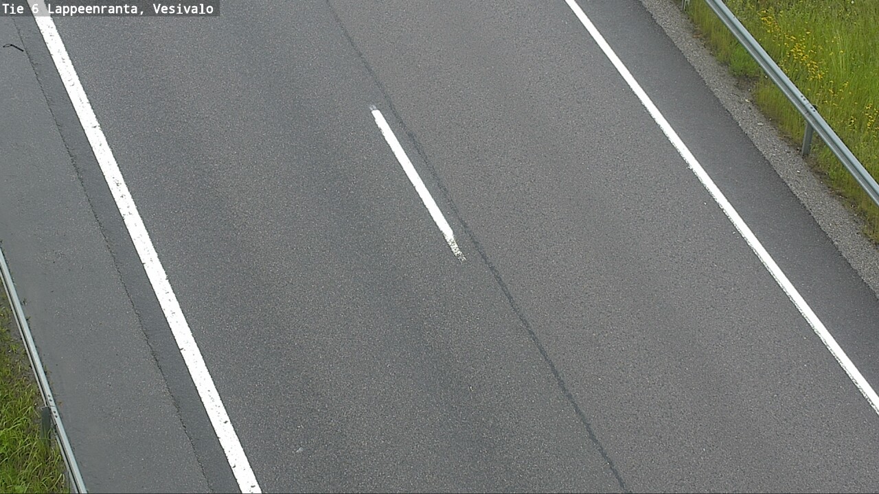 Weather Camera Image Road 6 Lappeenranta, Vesivalo, Lappeenranta, Etelä-Karjala