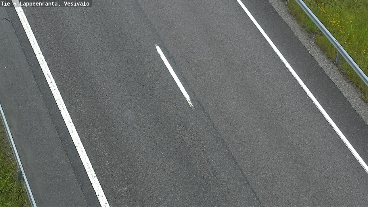Weather Camera Image Road 6 Lappeenranta, Vesivalo, Lappeenranta, Etelä-Karjala