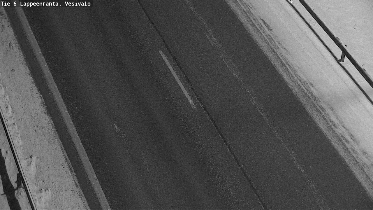 Weather Camera Image Road 6 Lappeenranta, Vesivalo, Lappeenranta, Etelä-Karjala