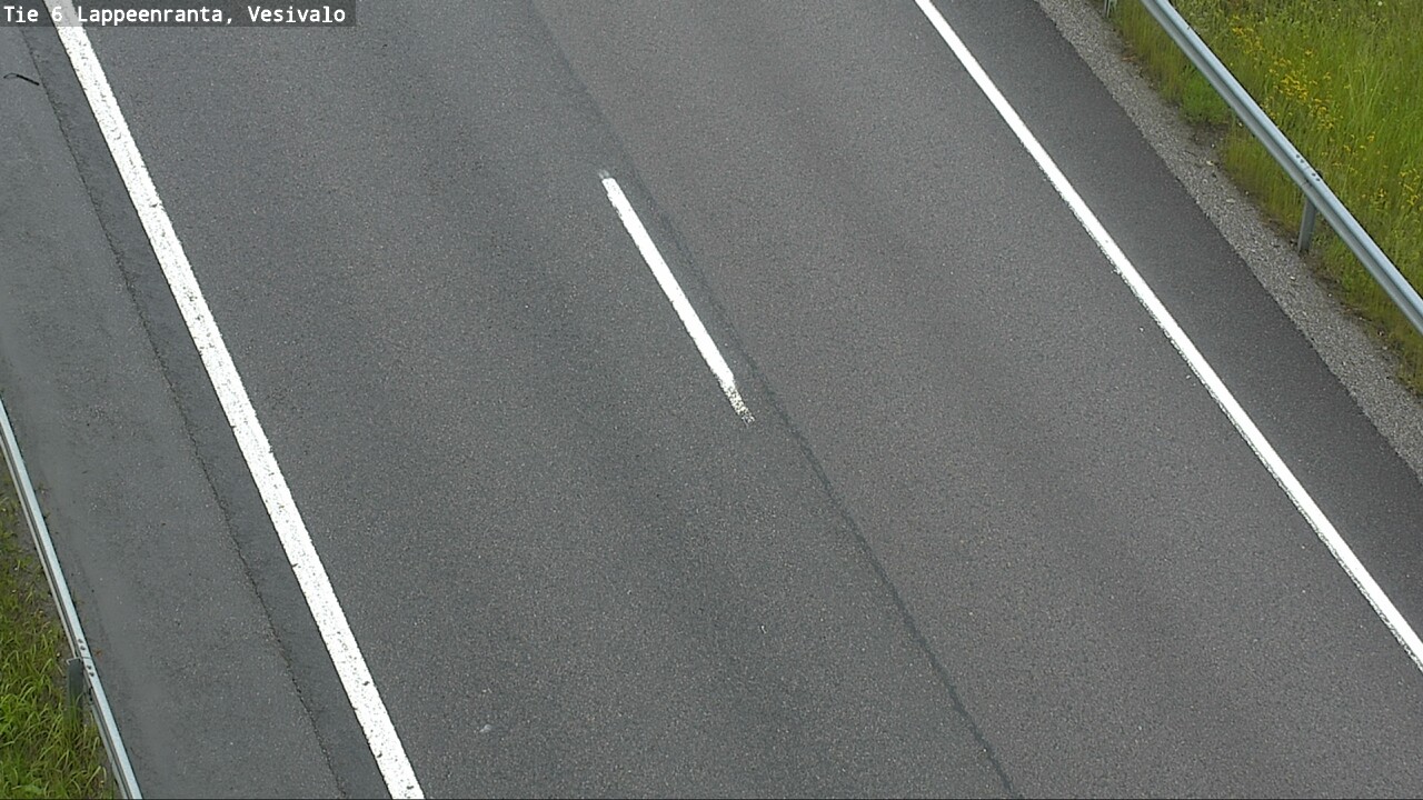 Weather Camera Image Road 6 Lappeenranta, Vesivalo, Lappeenranta, Etelä-Karjala