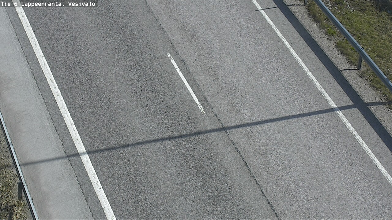 Weather Camera Image Road 6 Lappeenranta, Vesivalo, Lappeenranta, Etelä-Karjala