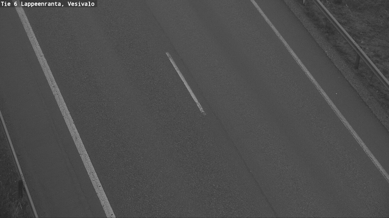 Weather Camera Image Road 6 Lappeenranta, Vesivalo, Lappeenranta, Etelä-Karjala