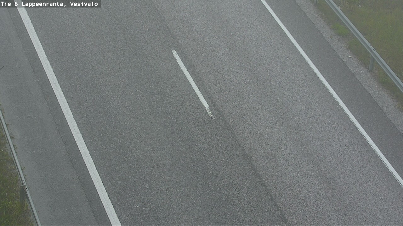 Weather Camera Image Road 6 Lappeenranta, Vesivalo, Lappeenranta, Etelä-Karjala