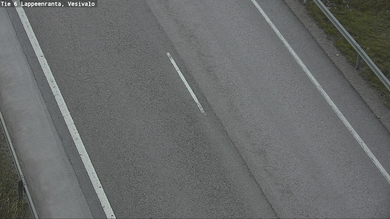 Weather Camera Image Road 6 Lappeenranta, Vesivalo, Lappeenranta, Etelä-Karjala