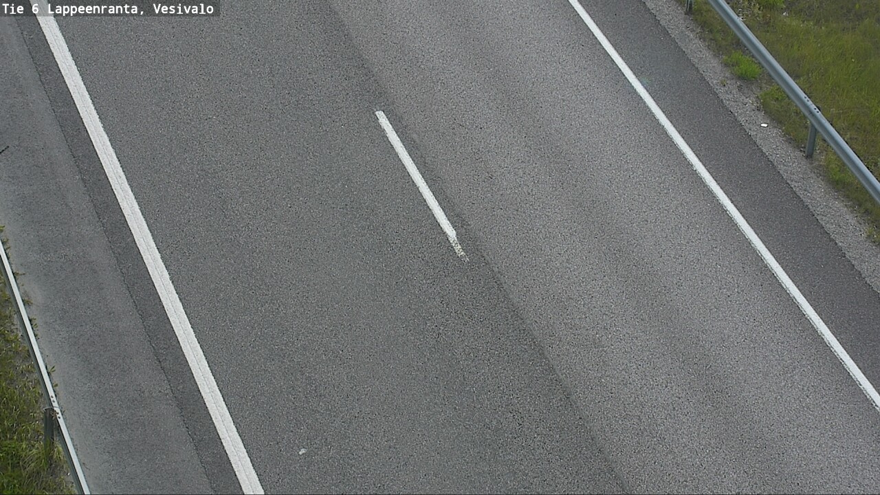 Weather Camera Image Road 6 Lappeenranta, Vesivalo, Lappeenranta, Etelä-Karjala