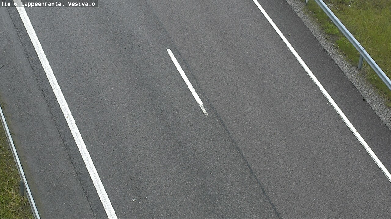 Weather Camera Image Road 6 Lappeenranta, Vesivalo, Lappeenranta, Etelä-Karjala