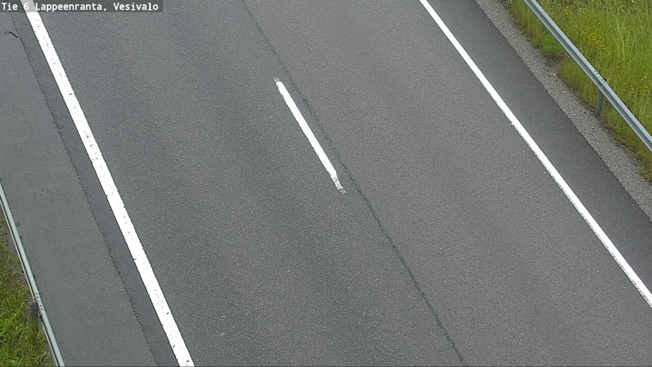 Weather Camera Image Road 6 Lappeenranta, Vesivalo, Lappeenranta, Etelä-Karjala