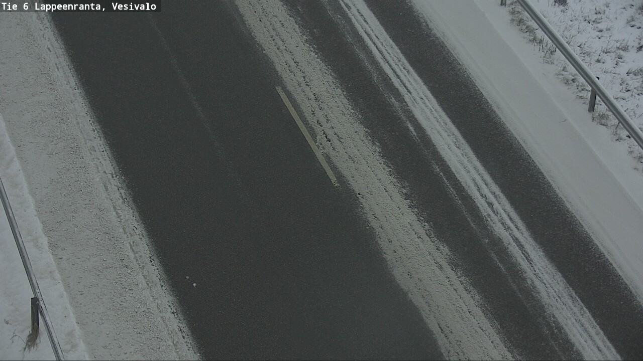 Weather Camera Image Road 6 Lappeenranta, Vesivalo, Lappeenranta, Etelä-Karjala