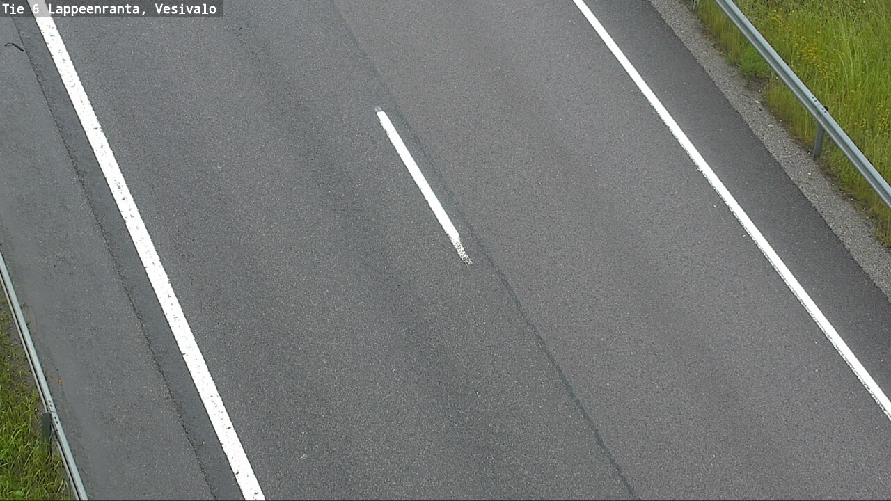 Weather Camera Image Road 6 Lappeenranta, Vesivalo, Lappeenranta, Etelä-Karjala