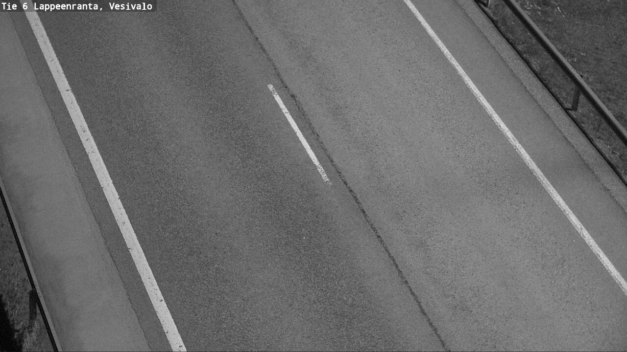 Weather Camera Image Road 6 Lappeenranta, Vesivalo, Lappeenranta, Etelä-Karjala