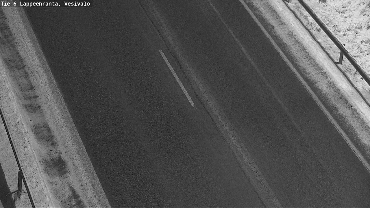 Weather Camera Image Road 6 Lappeenranta, Vesivalo, Lappeenranta, Etelä-Karjala