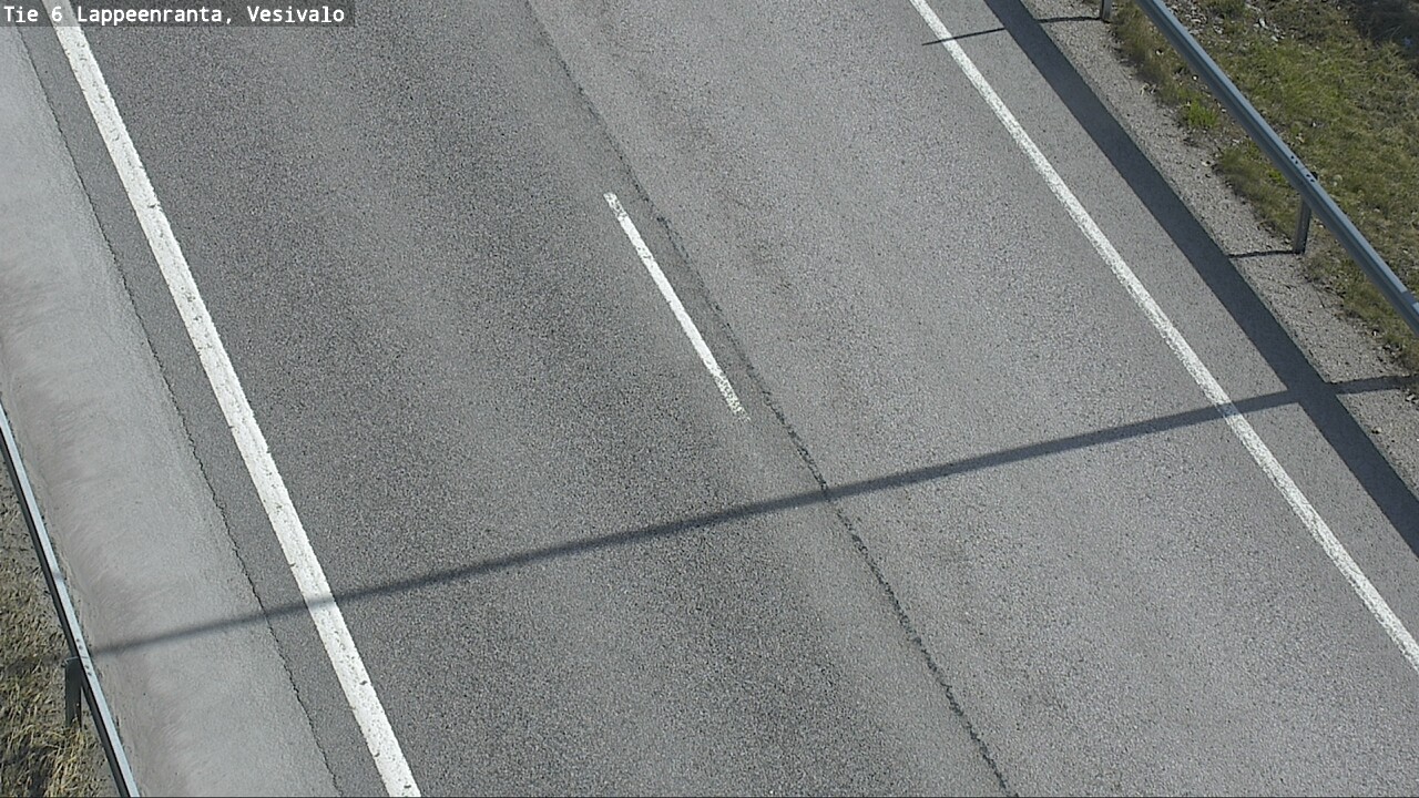 Weather Camera Image Road 6 Lappeenranta, Vesivalo, Lappeenranta, Etelä-Karjala