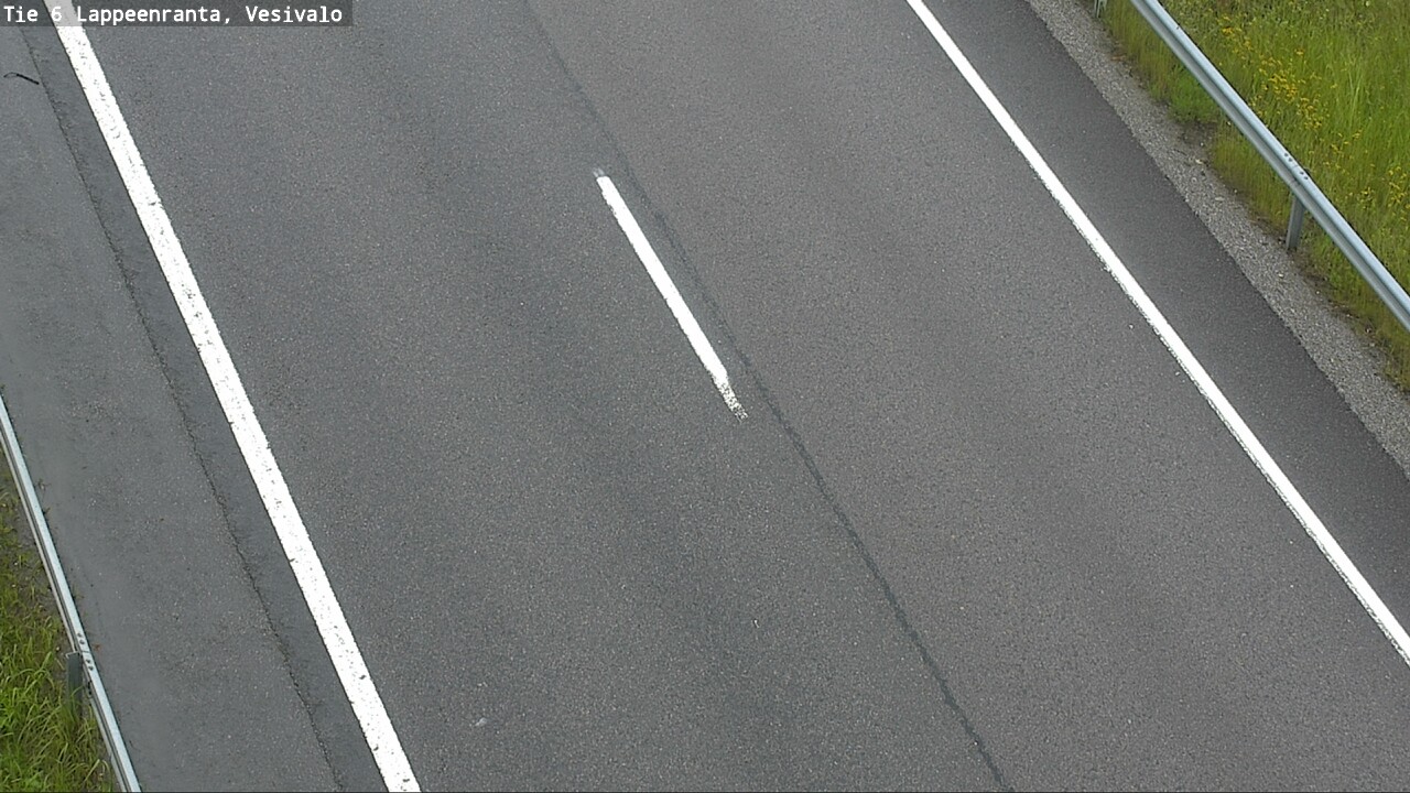 Weather Camera Image Road 6 Lappeenranta, Vesivalo, Lappeenranta, Etelä-Karjala