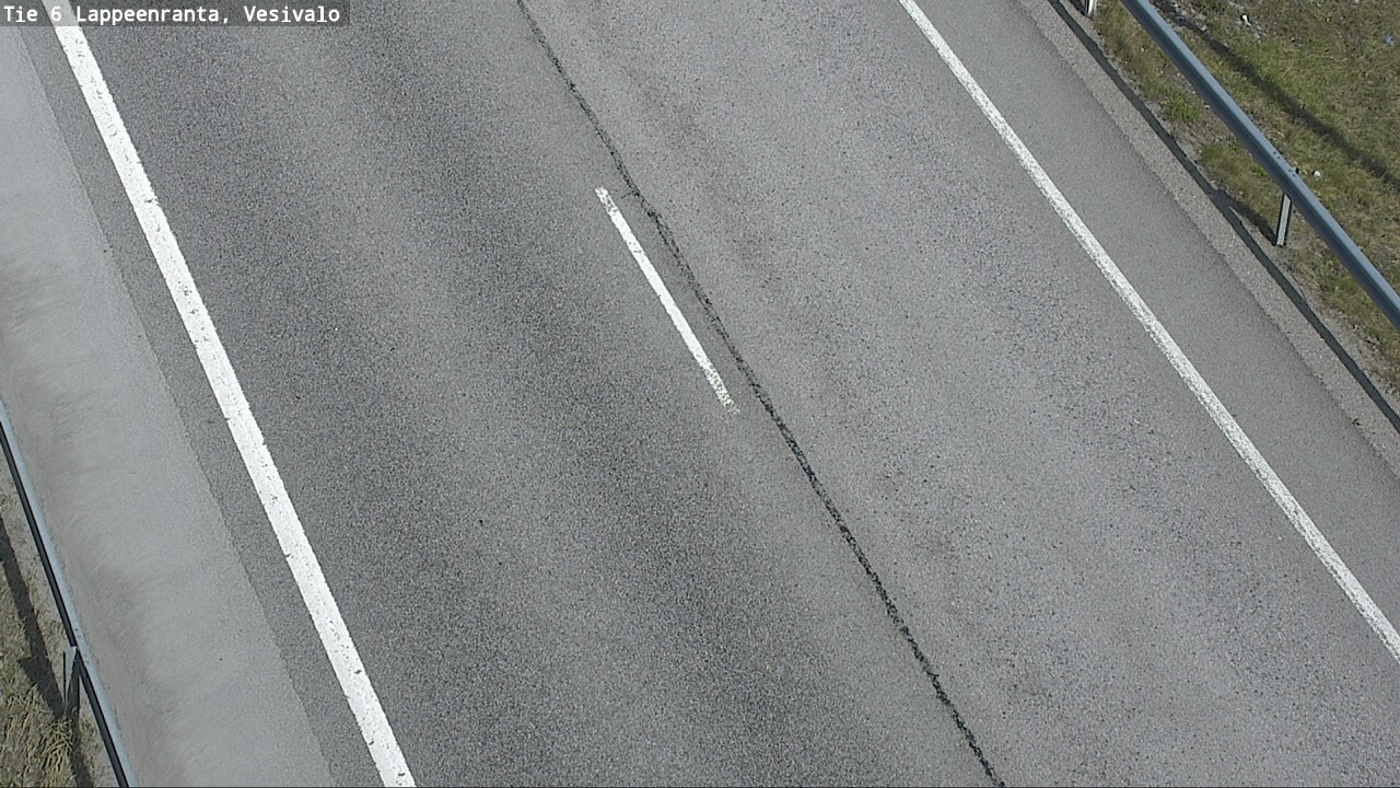 Weather Camera Image Road 6 Lappeenranta, Vesivalo, Lappeenranta, Etelä-Karjala