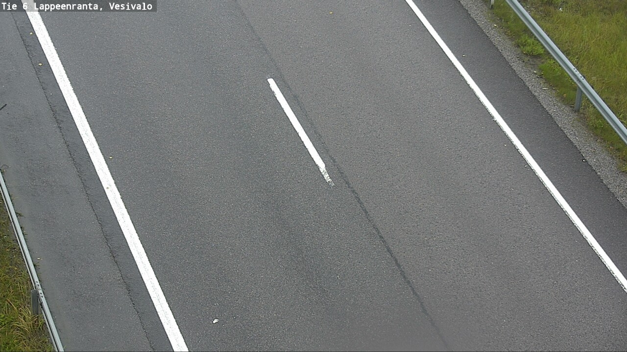 Weather Camera Image Road 6 Lappeenranta, Vesivalo, Lappeenranta, Etelä-Karjala