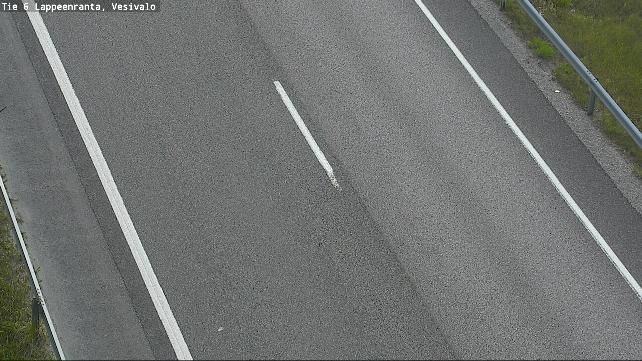 Weather Camera Image Road 6 Lappeenranta, Vesivalo, Lappeenranta, Etelä-Karjala