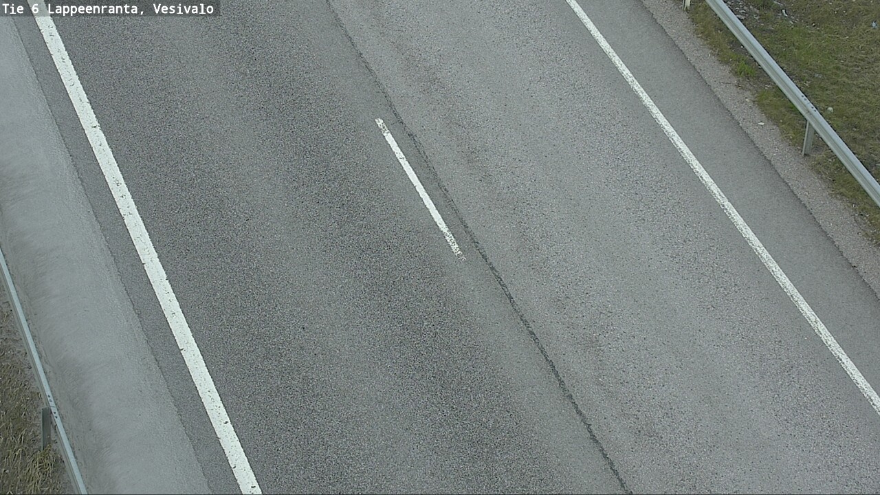 Weather Camera Image Road 6 Lappeenranta, Vesivalo, Lappeenranta, Etelä-Karjala