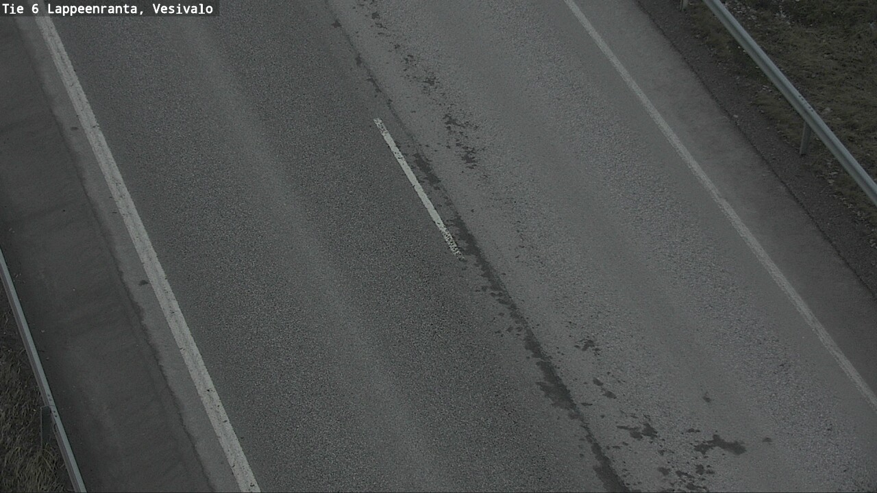 Weather Camera Image Road 6 Lappeenranta, Vesivalo, Lappeenranta, Etelä-Karjala