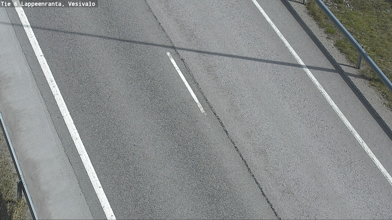 Weather Camera Image Road 6 Lappeenranta, Vesivalo, Lappeenranta, Etelä-Karjala