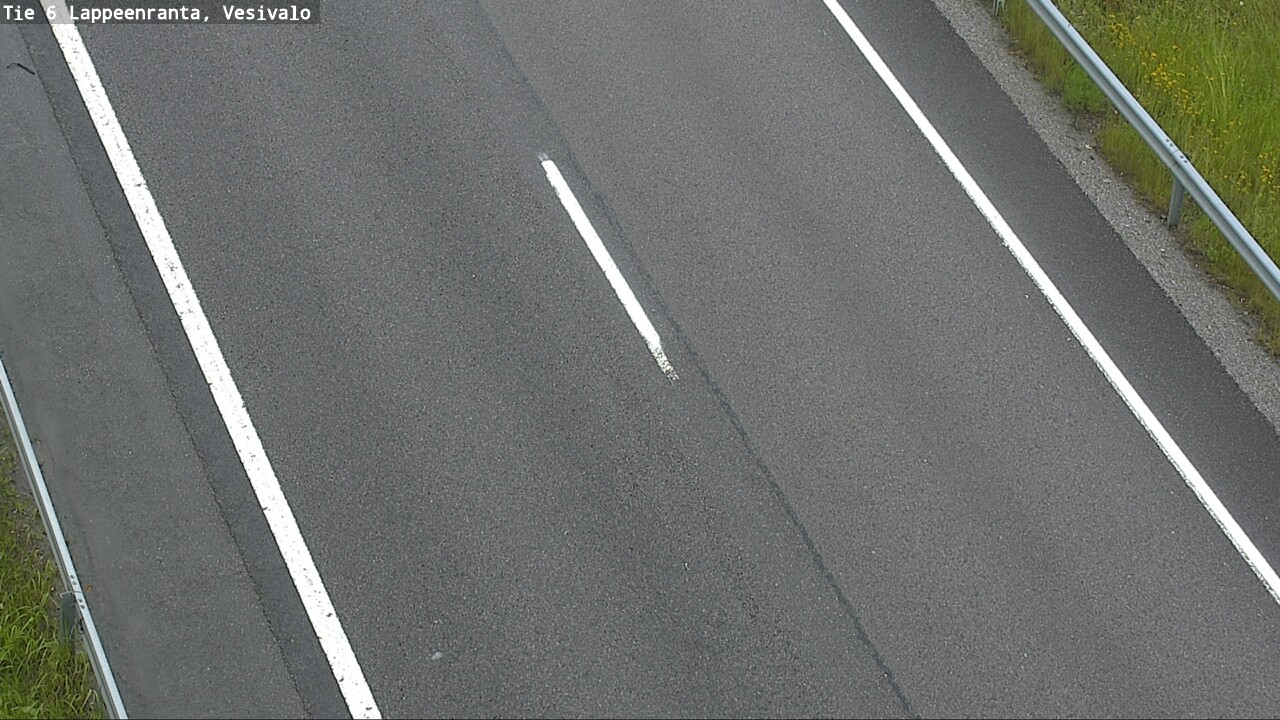 Weather Camera Image Road 6 Lappeenranta, Vesivalo, Lappeenranta, Etelä-Karjala