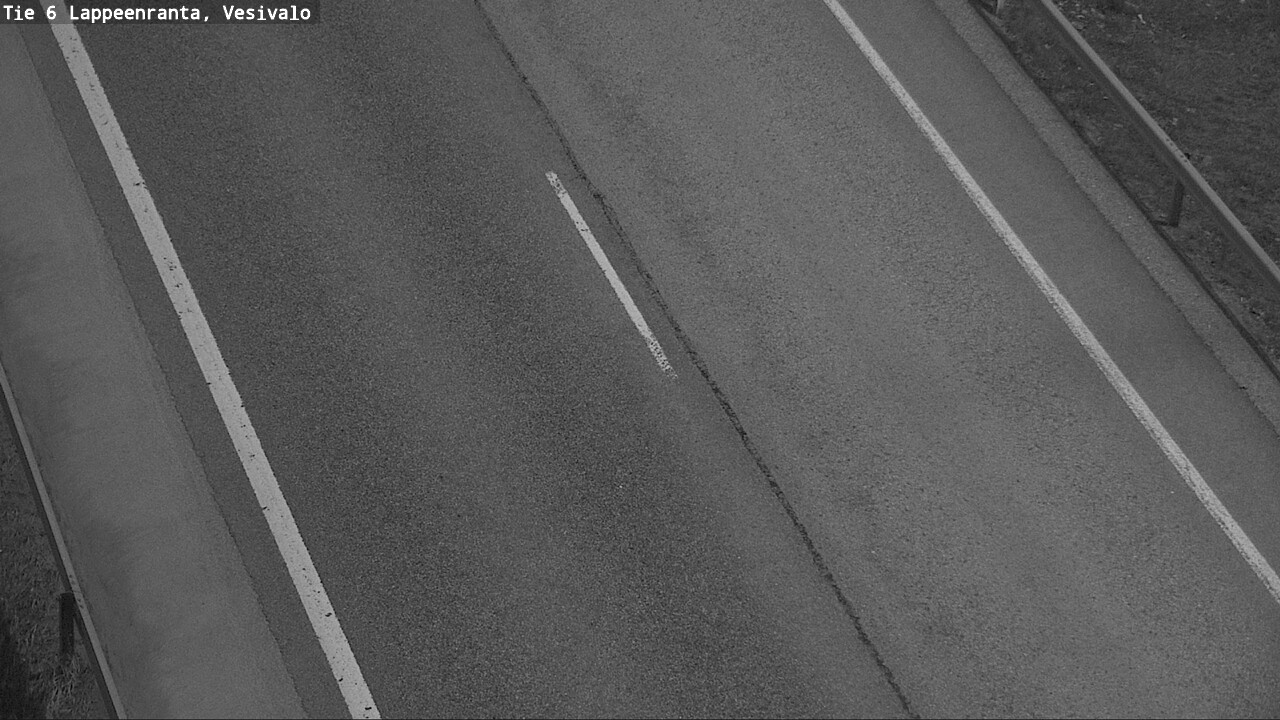 Weather Camera Image Road 6 Lappeenranta, Vesivalo, Lappeenranta, Etelä-Karjala