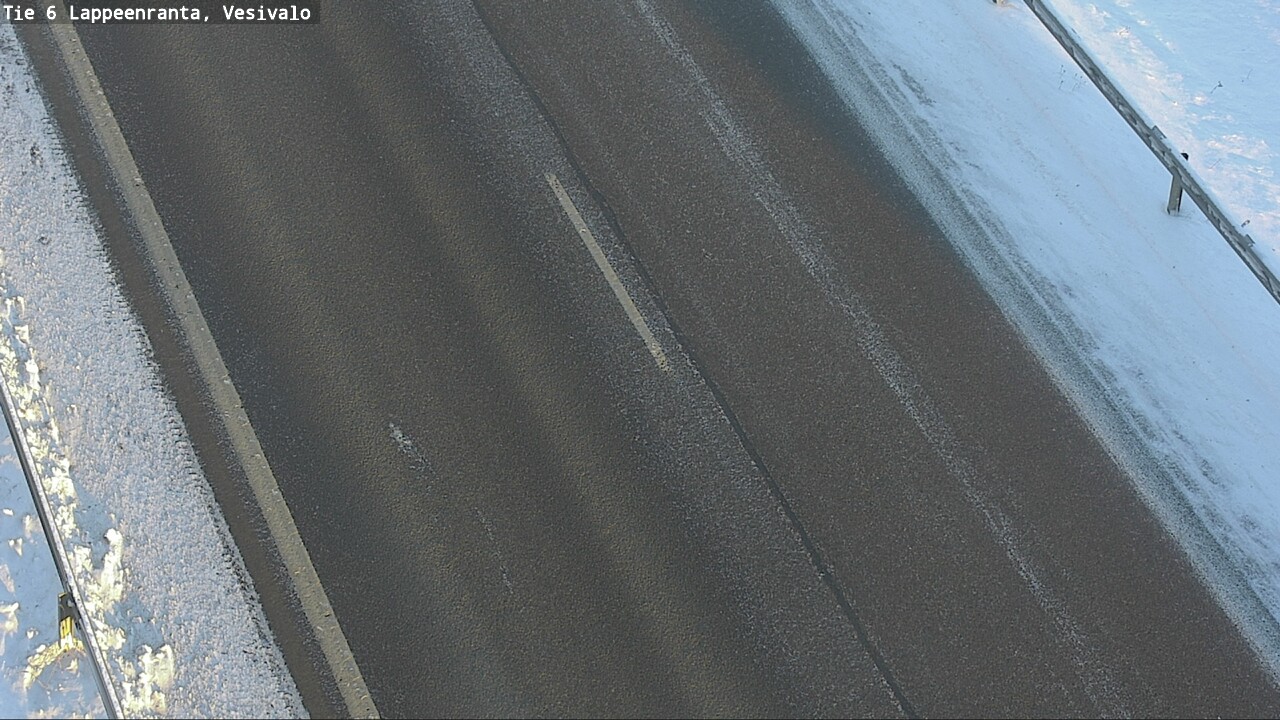 Weather Camera Image Road 6 Lappeenranta, Vesivalo, Lappeenranta, Etelä-Karjala