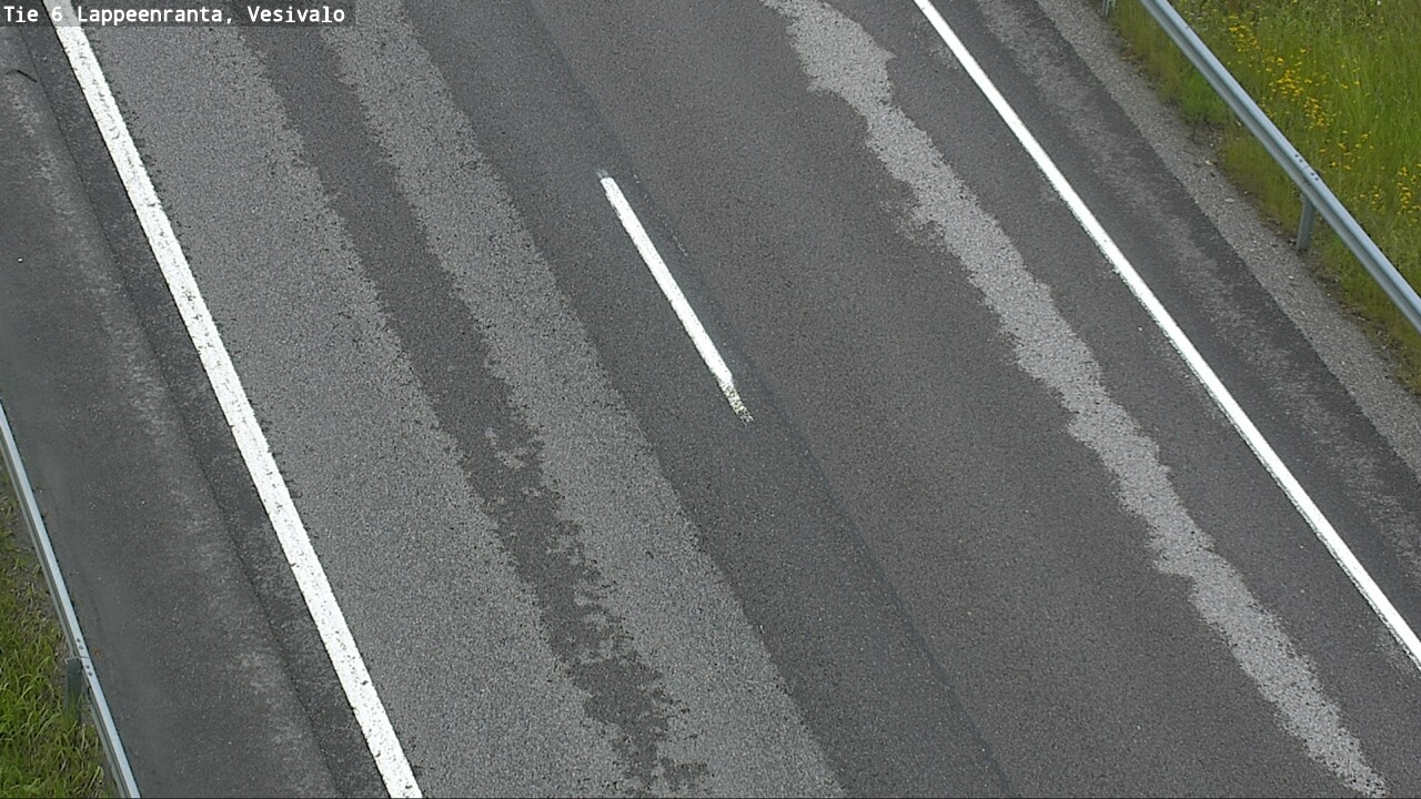 Weather Camera Image Road 6 Lappeenranta, Vesivalo, Lappeenranta, Etelä-Karjala