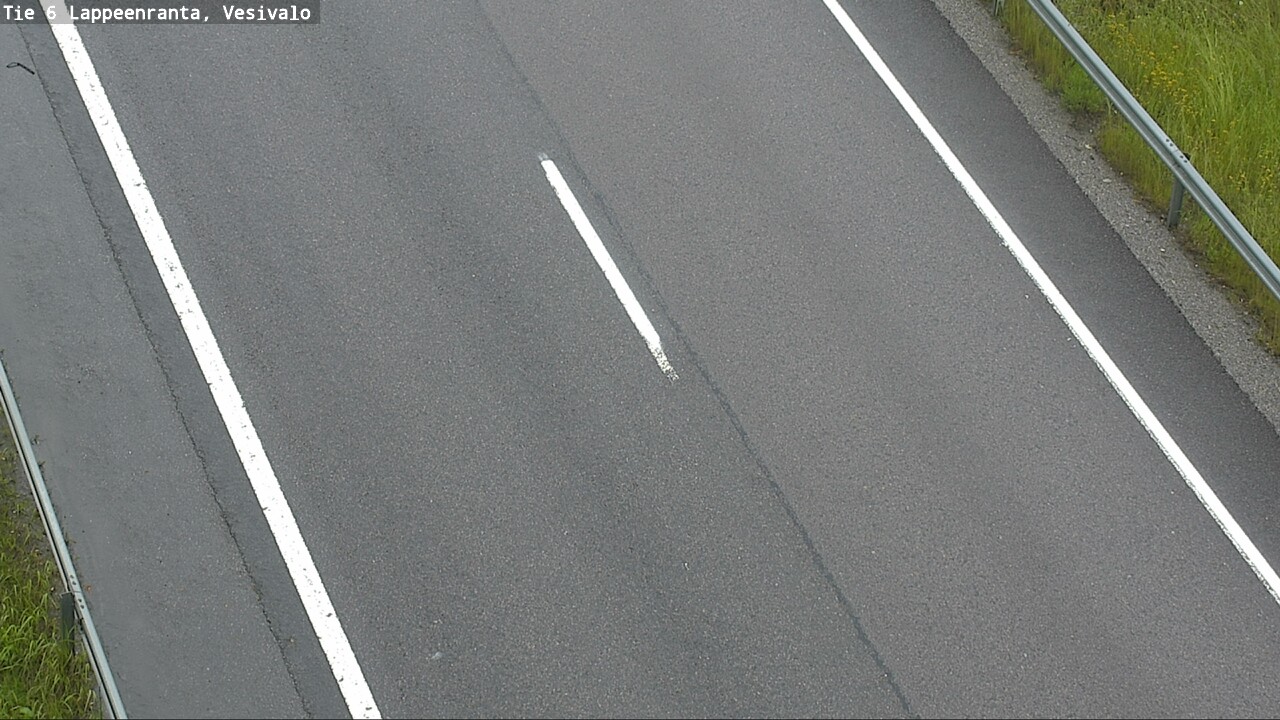 Weather Camera Image Road 6 Lappeenranta, Vesivalo, Lappeenranta, Etelä-Karjala