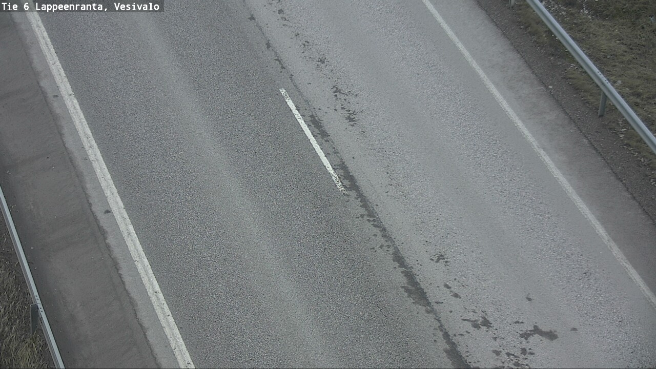 Weather Camera Image Road 6 Lappeenranta, Vesivalo, Lappeenranta, Etelä-Karjala