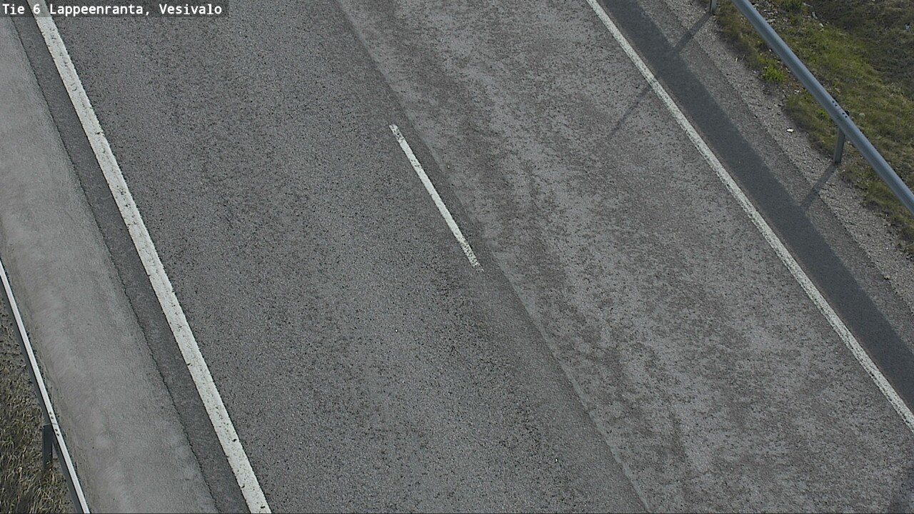 Weather Camera Image Road 6 Lappeenranta, Vesivalo, Lappeenranta, Etelä-Karjala