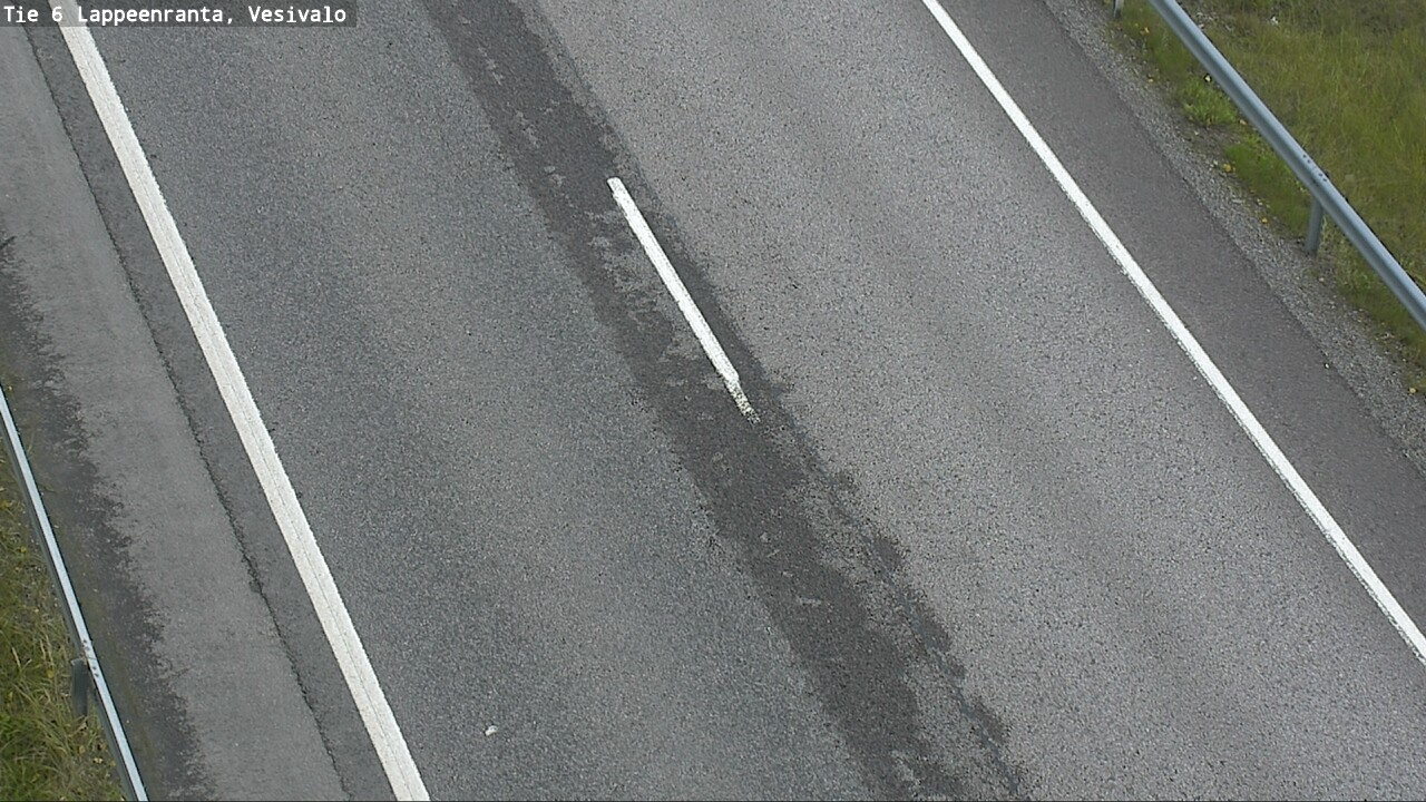 Weather Camera Image Road 6 Lappeenranta, Vesivalo, Lappeenranta, Etelä-Karjala