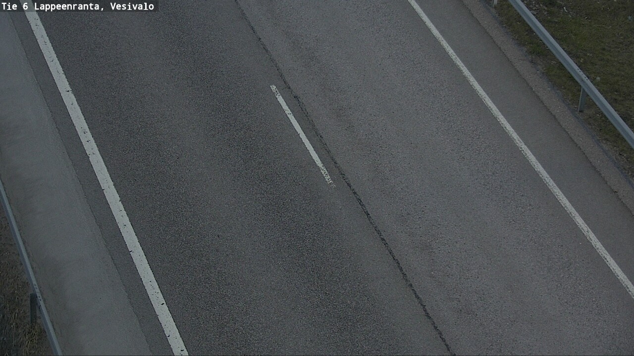 Weather Camera Image Road 6 Lappeenranta, Vesivalo, Lappeenranta, Etelä-Karjala