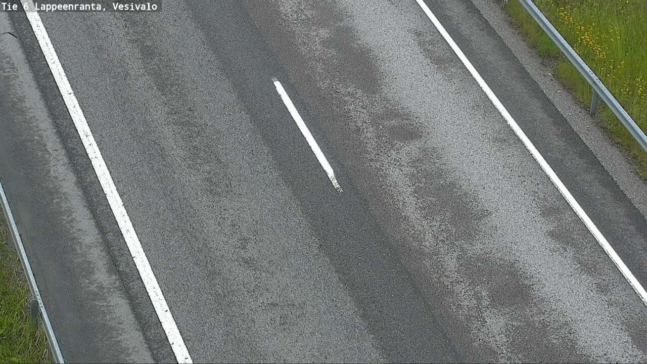 Weather Camera Image Road 6 Lappeenranta, Vesivalo, Lappeenranta, Etelä-Karjala