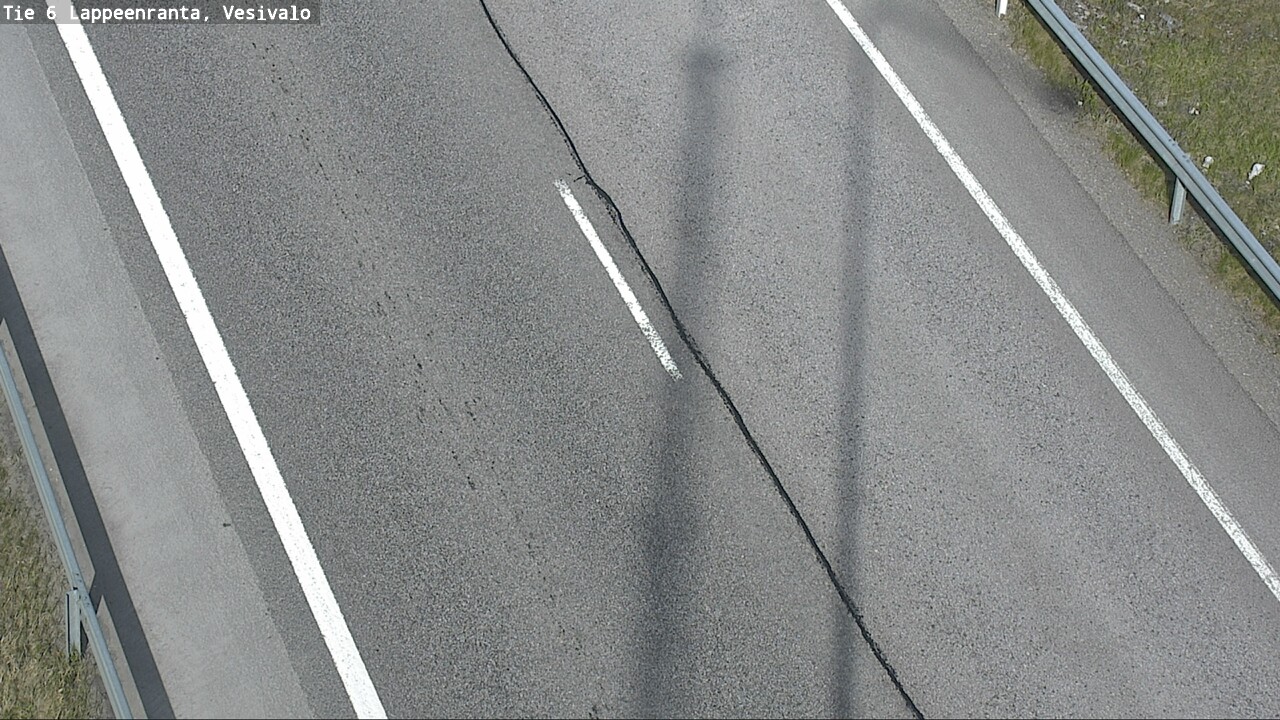 Weather Camera Image Road 6 Lappeenranta, Vesivalo, Lappeenranta, Etelä-Karjala