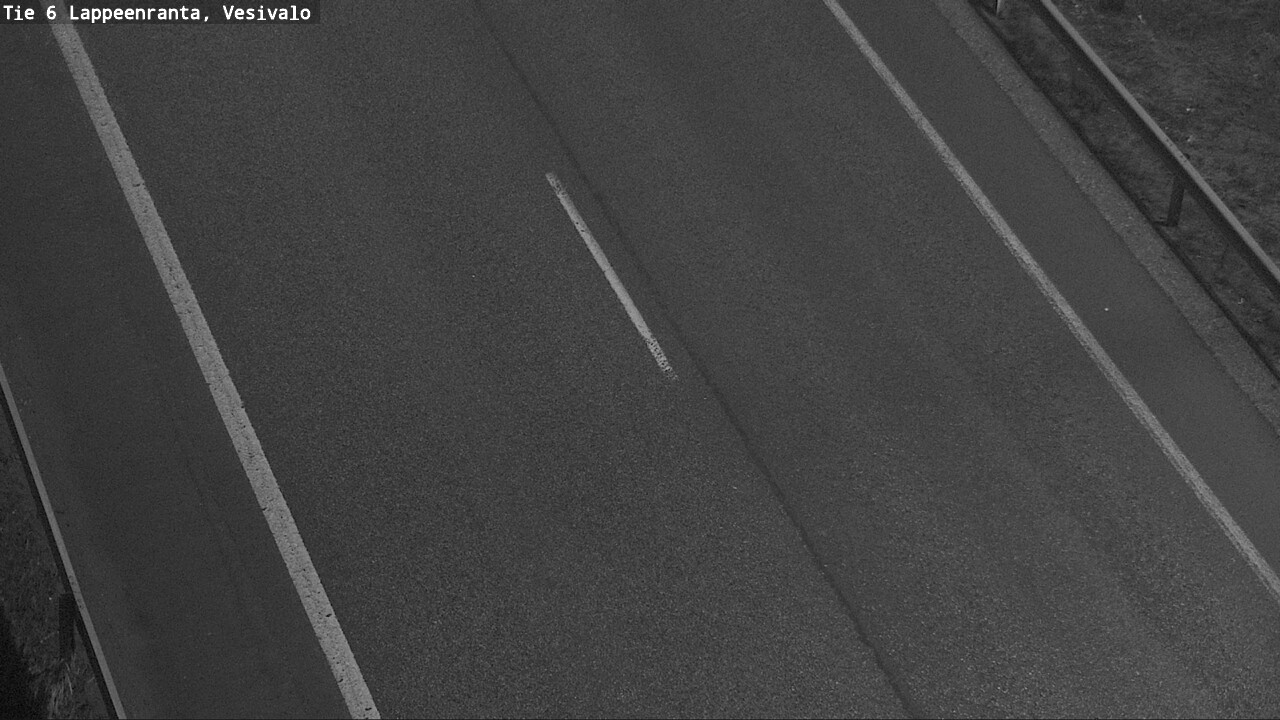 Weather Camera Image Road 6 Lappeenranta, Vesivalo, Lappeenranta, Etelä-Karjala
