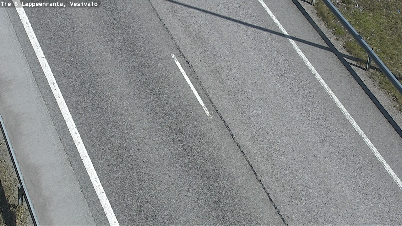 Weather Camera Image Road 6 Lappeenranta, Vesivalo, Lappeenranta, Etelä-Karjala