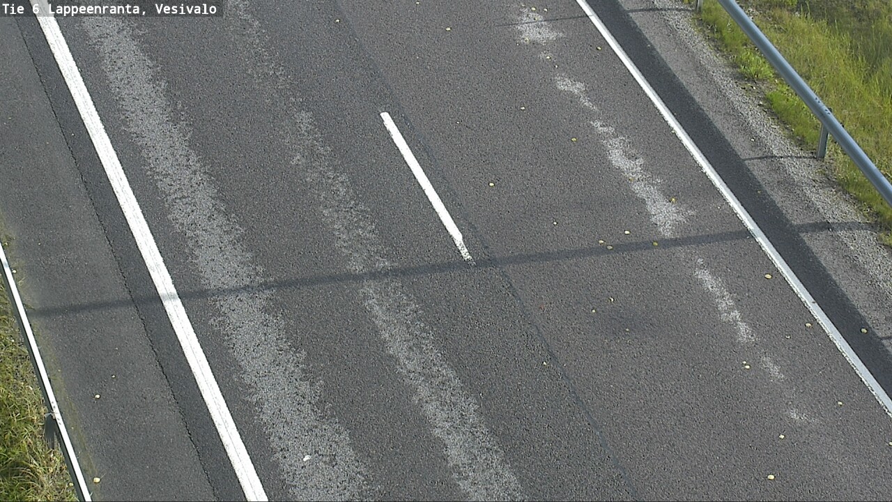 Weather Camera Image Road 6 Lappeenranta, Vesivalo, Lappeenranta, Etelä-Karjala