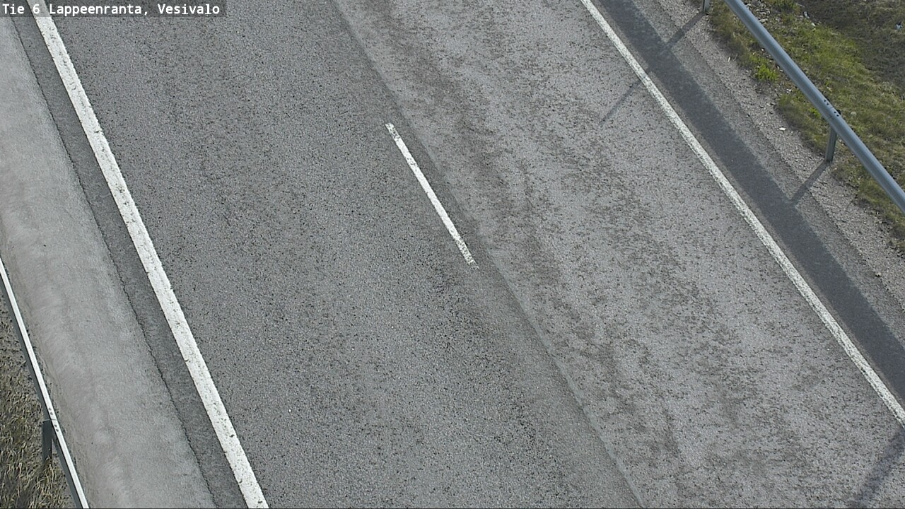 Weather Camera Image Road 6 Lappeenranta, Vesivalo, Lappeenranta, Etelä-Karjala